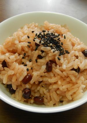 小豆ご飯-レシピのメイン写真