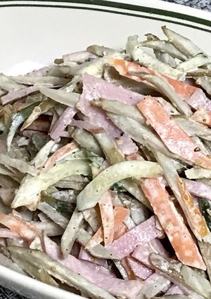 大人の総菜【ごぼうサラダ】-レシピのメイン写真