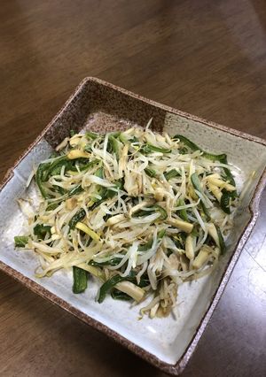 もやしとピーマンの中華風炒め-レシピのメイン写真