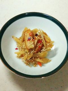 きんぴらごぼう-レシピのメイン写真
