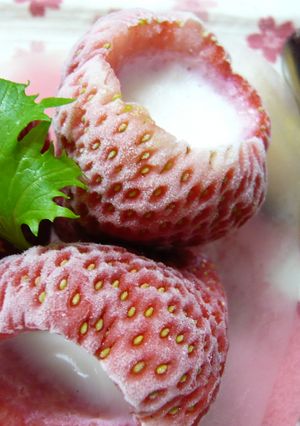 甘ずっぱっ♪フローズンいちごみるく♪-レシピのメイン写真
