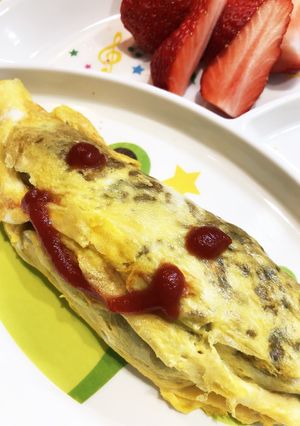 子供大好き❤カレーオムライス-レシピのメイン写真