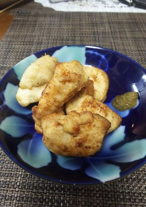 簡単・鶏塩麹唐揚げの柚子胡椒添え-レシピのメイン写真