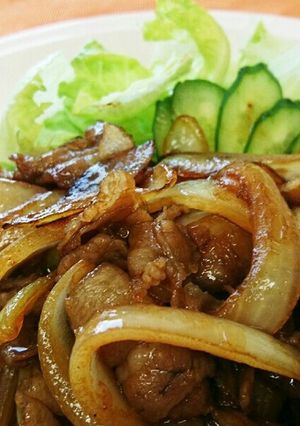 焼き肉タレとカキ醤油割下で十勝バラ焼き風-レシピのメイン写真