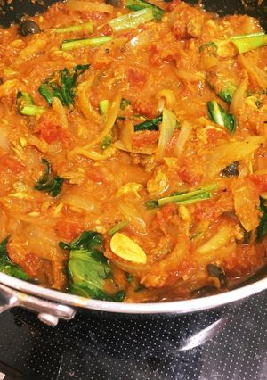 野菜たっぷり！サバカレー-レシピのメイン写真
