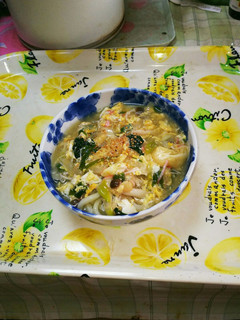 温かあんかけうどん。-レシピのメイン写真