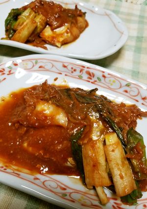 ご飯にぴったり　簡単サバのキムチ味噌煮-レシピのメイン写真