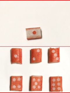 日の丸カニカマ-レシピのメイン写真