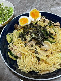 あるもので簡単調理!適当な和風スパゲティ-レシピのメイン写真