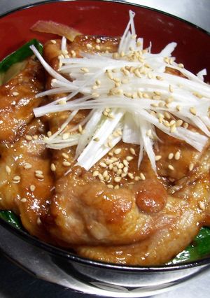 甘辛しょう油味の豚丼 ☆ おススメ丼ッ♪-レシピのメイン写真
