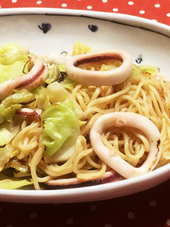シンプルイカ塩焼きそば-レシピのメイン写真