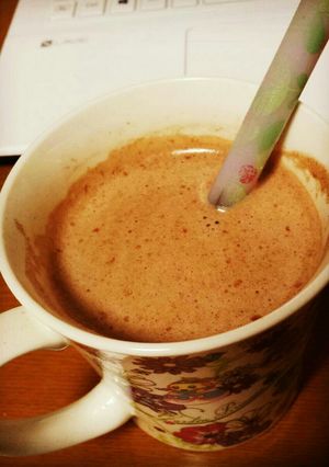 レンジですぐに出来るホットチョコレート-レシピのメイン写真