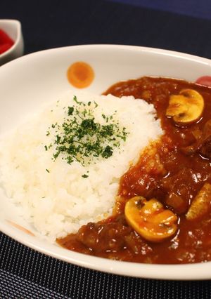 サイコロステーキカレー♪-レシピのメイン写真