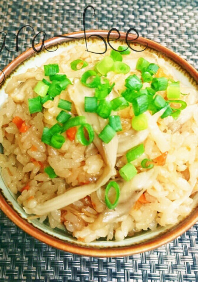 節約＊大根の皮とツナと舞茸の炊き込みご飯-レシピのメイン写真