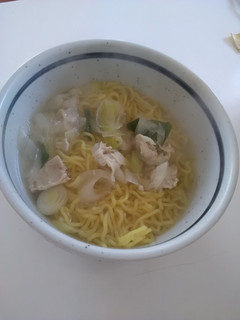 10分で魅惑のラーメン 塩 ごま油の香り-レシピのメイン写真