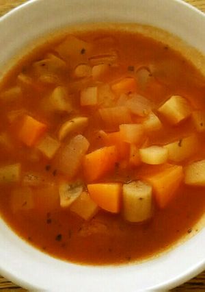 根菜のトマトスープ-レシピのメイン写真