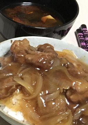 ★食べ応えあり！あんかけ牛丼-レシピのメイン写真