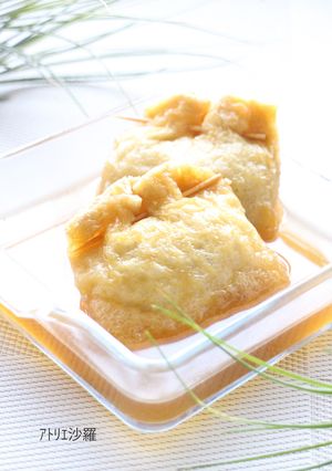 あと出しOK！レンジで簡単♪油揚げの袋煮-レシピのメイン写真