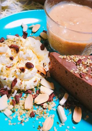 バナナと大豆粉のプロテインケーキ-レシピのメイン写真