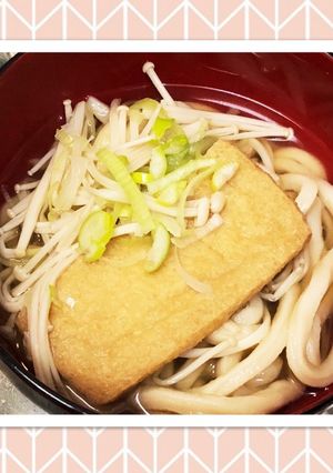 袋で簡単♬手ごねうどん-レシピのメイン写真