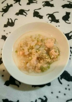 離乳食(中期)鮭といんげんのかぶおろし煮-レシピのメイン写真