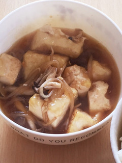 甘めの揚げ豆腐煮込み❁-レシピのメイン写真
