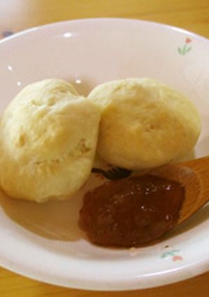【保育園のおやつ】　豆腐で作るスコーン-レシピのメイン写真
