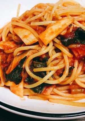 子どもも大好き♡トマトソースパスタ-レシピのメイン写真