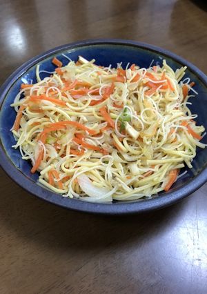 異種麺でも！塩焼きそば-レシピのメイン写真