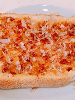 おかか、バター醤油トースト!和風惣菜パン-レシピのメイン写真