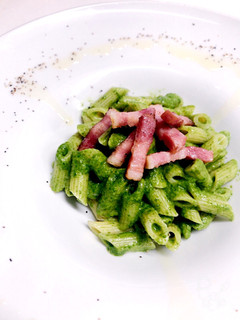 ほうれん草とベーコンのパスタ-レシピのメイン写真