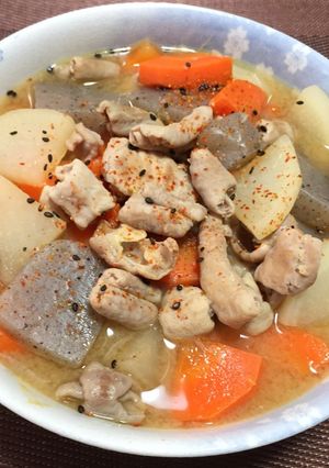 簡単!モツ煮込み!(^^)!-レシピのメイン写真