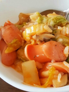 ランチに!白菜のトマトリゾット-レシピのメイン写真