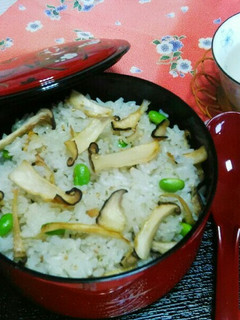 エリンギの想い☆松茸風味ご飯☆-レシピのメイン写真