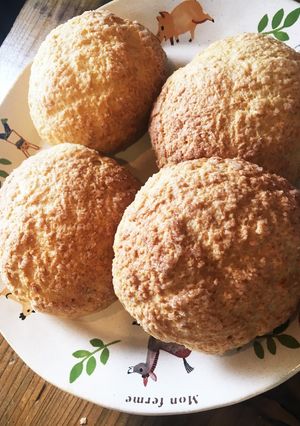 ホットケーキミックスでメロンパンの皮！-レシピのメイン写真
