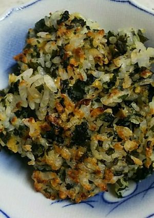 味噌汁の具でご飯せんべい-レシピのメイン写真
