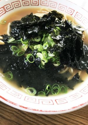 市販のラーメンでのりネギラーメン-レシピのメイン写真