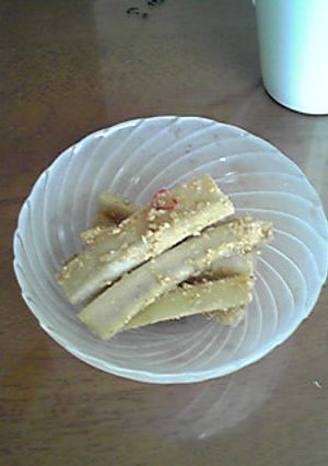 ゴマ味噌酢ごぼう-レシピのメイン写真