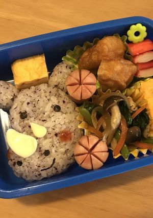 キャラ弁☆サイおにぎり-レシピのメイン写真