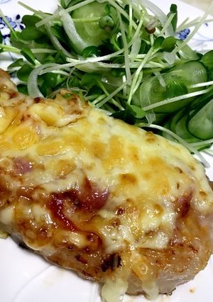 豚ステーキのトマトチャツネソース焼き-レシピのメイン写真