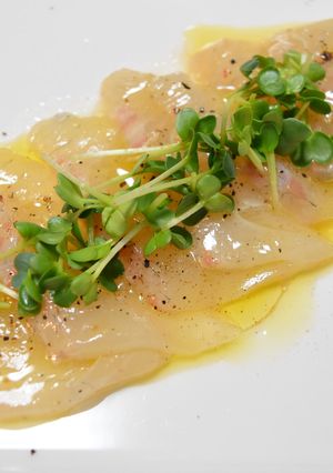 簡単★本格的★白身魚のカルパッチョ-レシピのメイン写真
