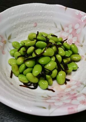 枝豆の塩こんぶ浅漬け-レシピのメイン写真
