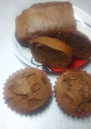 簡単♪ＨＭパウンドケーキ(ココア味♡)-レシピのメイン写真