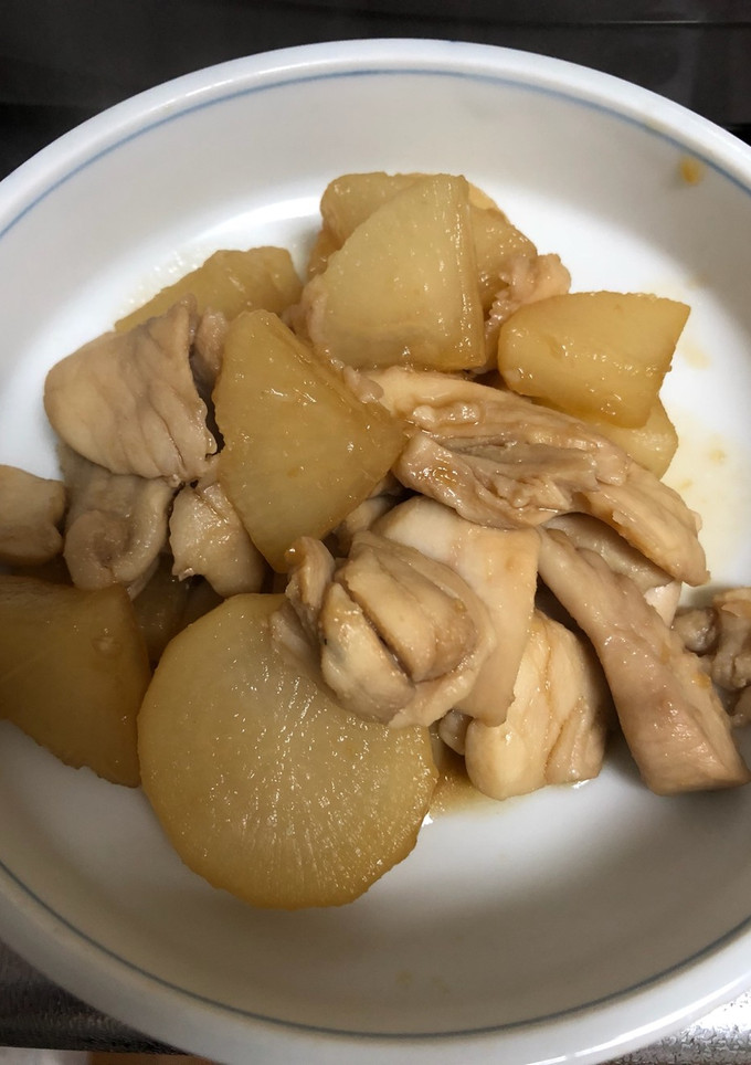 まぐろと大根の煮物-レシピのメイン写真