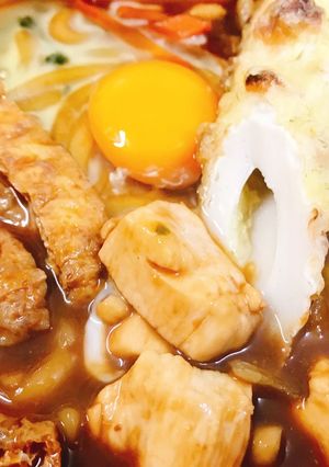 ⭐️ 美味しい名古屋風味噌煮込みうどん！-レシピのメイン写真