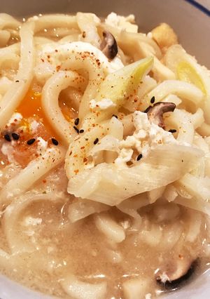 合わせ味噌で味噌煮込みうどん-レシピのメイン写真