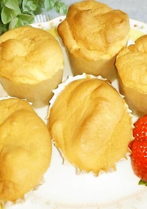 ふわふわ♡米粉のミニマフィン-レシピのメイン写真