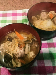 白菜と肉団子のスタミナスープ☆-レシピのメイン写真