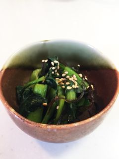 簡単☆小松菜の塩昆布炒め-レシピのメイン写真