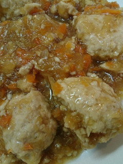 鶏団子の甘酢あんかけ-レシピのメイン写真